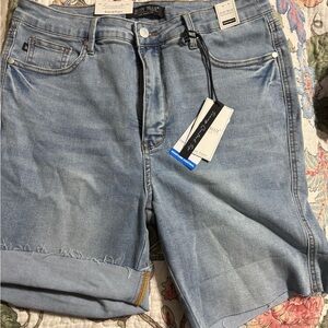 Judy Blue Women's Light Blue Jean Shorts
